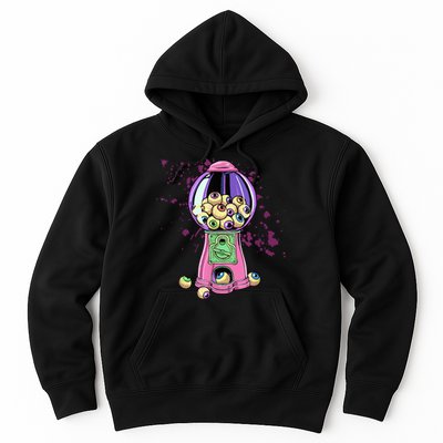 Weirdcore Aesthetic Eyeball Bubble Gumball Machine Halloween Hoodie