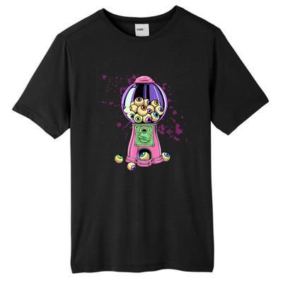 Weirdcore Aesthetic Eyeball Bubble Gumball Machine Halloween Tall Fusion ChromaSoft Performance T-Shirt