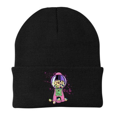 Weirdcore Aesthetic Eyeball Bubble Gumball Machine Halloween Beanie