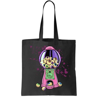 Weirdcore Aesthetic Eyeball Bubble Gumball Machine Halloween Bag