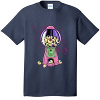 Weirdcore Aesthetic Eyeball Bubble Gumball Machine Halloween T-Shirt