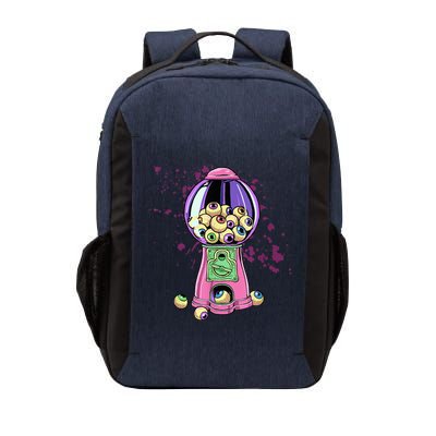Weirdcore Aesthetic Eyeball Bubble Gumball Machine Halloween Vector Backpack