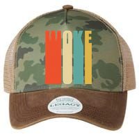 Woke Af Extremely Woke In Retro 60s Style Legacy Tie Dye Trucker Hat