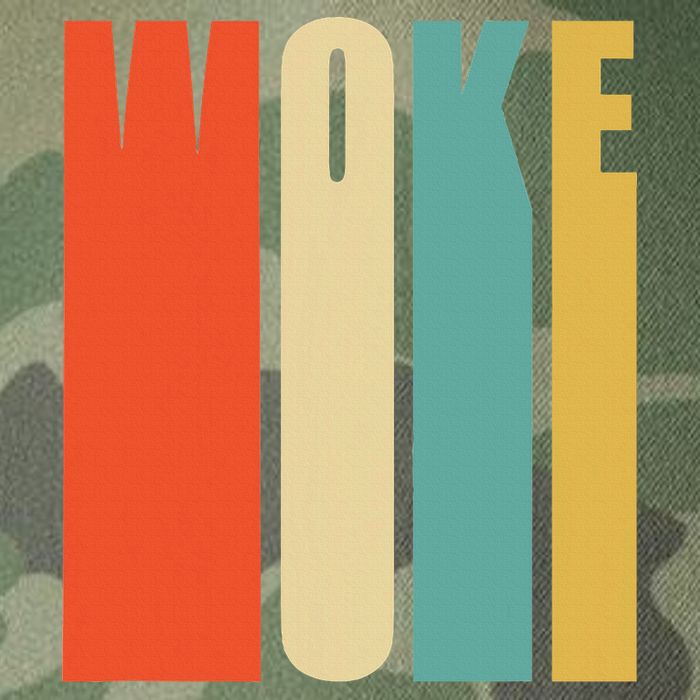 Woke Af Extremely Woke In Retro 60s Style Legacy Tie Dye Trucker Hat