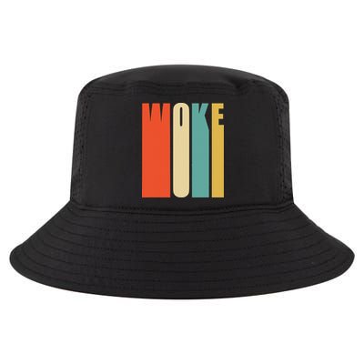 Woke Af Extremely Woke In Retro 60s Style Cool Comfort Performance Bucket Hat
