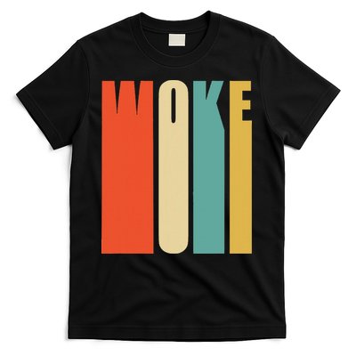 Woke Af Extremely Woke In Retro 60s Style T-Shirt