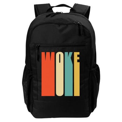 Woke Af Extremely Woke In Retro 60s Style Backpack