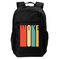 Woke Af Extremely Woke In Retro 60s Style Backpack