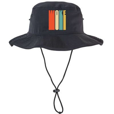 Woke Af Extremely Woke In Retro 60s Style Bucket Hat