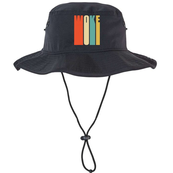 Woke Af Extremely Woke In Retro 60s Style Bucket Hat
