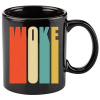Woke Af Extremely Woke In Retro 60s Style 11oz C Handle Ceramic Mug