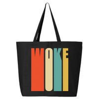 Woke Af Extremely Woke In Retro 60s Style 25L Jumbo Tote