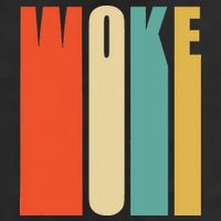 Woke Af Extremely Woke In Retro 60s Style 25L Jumbo Tote