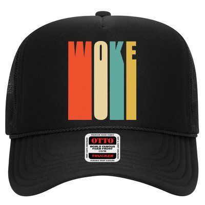 Woke Af Extremely Woke In Retro 60s Style Trucker Hat