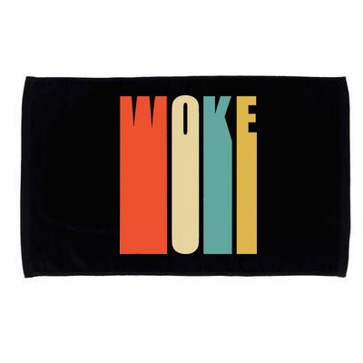 Woke Af Extremely Woke In Retro 60s Style Microfiber Hand Towel