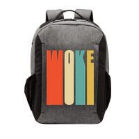 Woke Af Extremely Woke In Retro 60s Style Vector Backpack