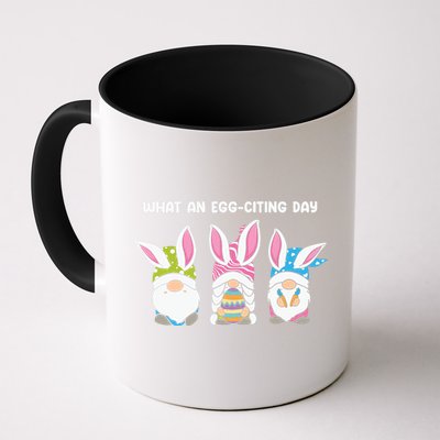 What An Eggciting Day Easter Gnome Easter Day Gift Mug