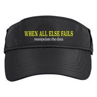 When All Else Fails Manipulate The Data Adult Drive Performance Visor