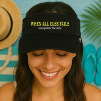 When All Else Fails Manipulate The Data Valucap Bio-Washed Visor
