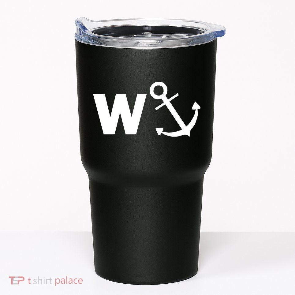 W Anchor Funny Pub Joke Tumbler