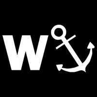 W Anchor Funny Pub Joke Cropped Pullover Crew