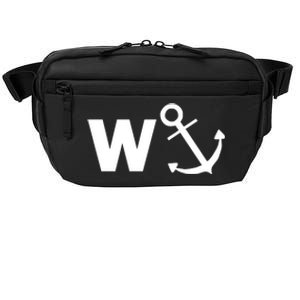 W Anchor Funny Pub Joke Crossbody Pack