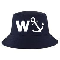 W Anchor Funny Pub Joke Cool Comfort Performance Bucket Hat