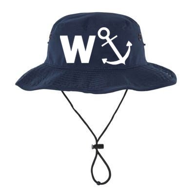 W Anchor Funny Pub Joke Bucket Hat