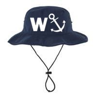 W Anchor Funny Pub Joke Bucket Hat