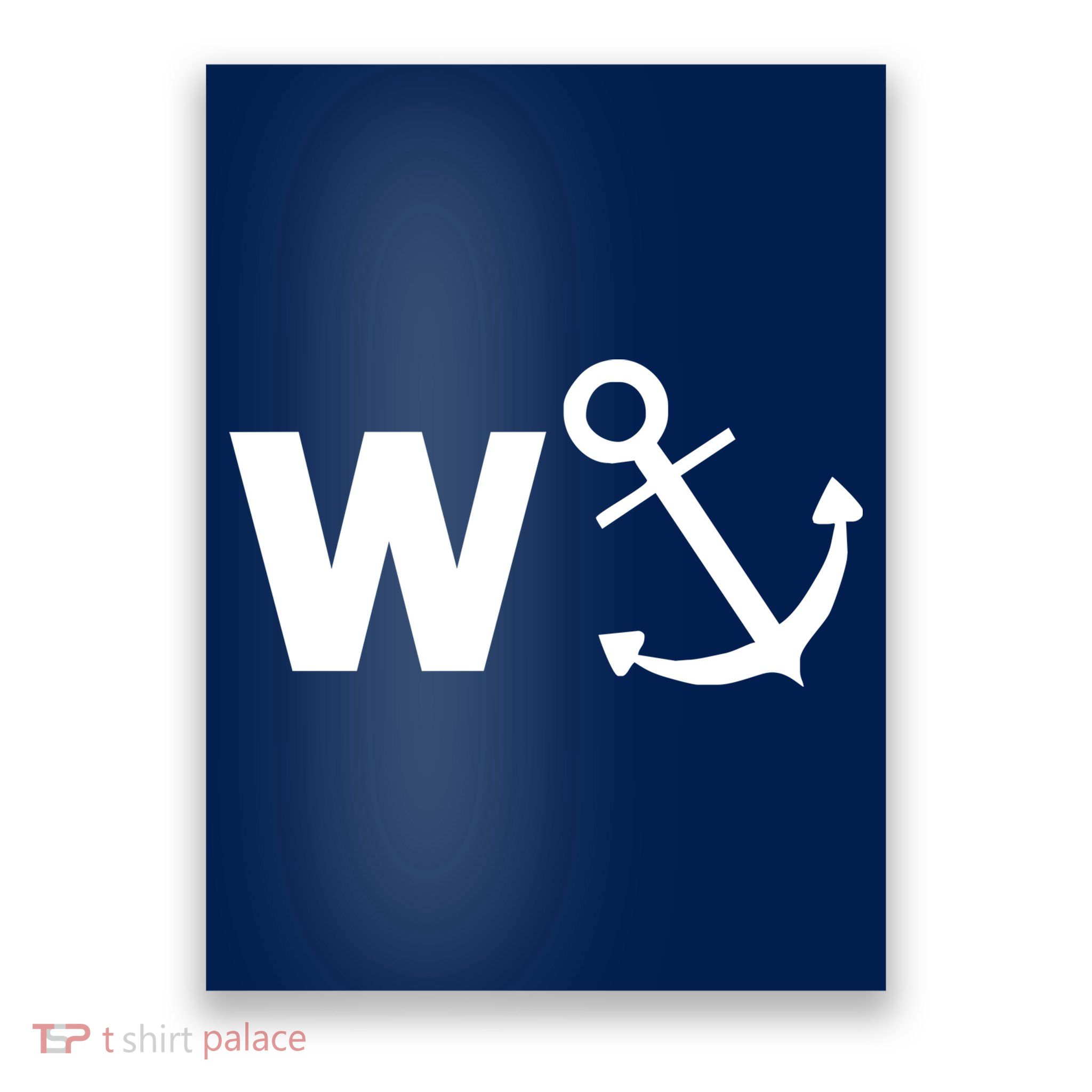 W Anchor Funny Pub Joke Poster