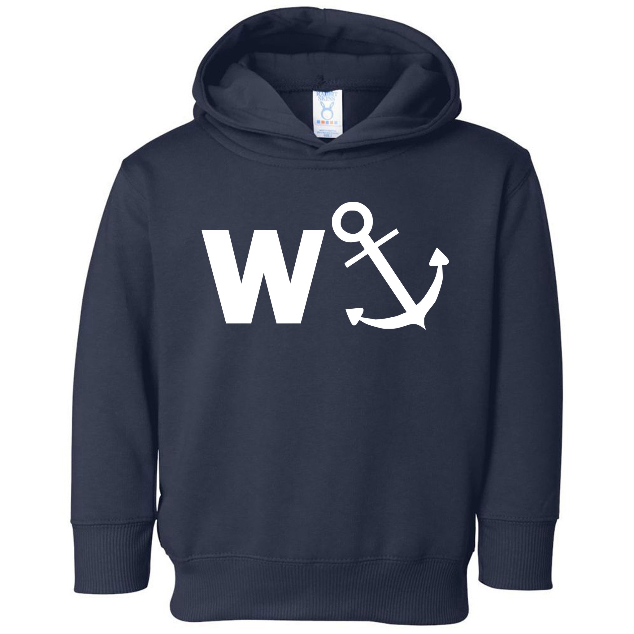 W Anchor Funny Pub Joke Toddler Hoodie