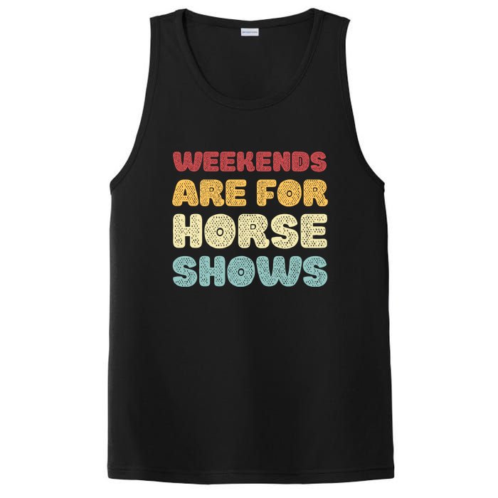 Weekends Are For Horse Shows PosiCharge Competitor Tank