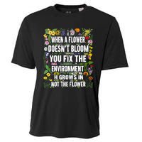 When A Flower DoesnT Bloom Special Education Teacher Cooling Performance Crew T-Shirt