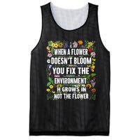 When A Flower DoesnT Bloom Special Education Teacher Mesh Reversible Basketball Jersey Tank