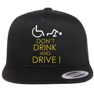 Wheelchair Accessories For A Humorous Wheelchair Flat Bill Trucker Hat