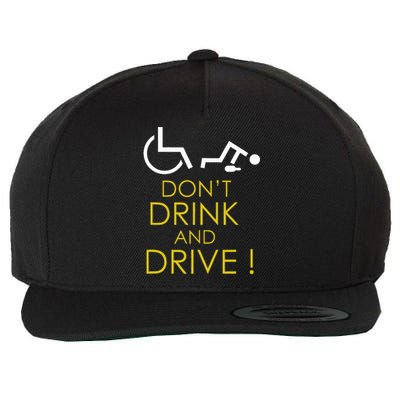 Wheelchair Accessories For A Humorous Wheelchair Wool Snapback Cap