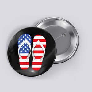 Womens American Flag Flip Flops Comfortable Slippers Flip Flops Button