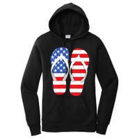 Womens American Flag Flip Flops Comfortable Slippers Flip Flops Women's Pullover Hoodie