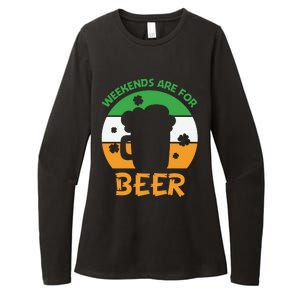 Weekends Are For Beer Funny Drinking Womens CVC Long Sleeve Shirt