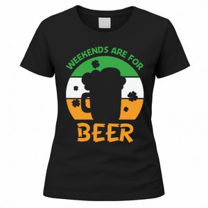 Weekends Are For Beer Funny Drinking Women's T-Shirt