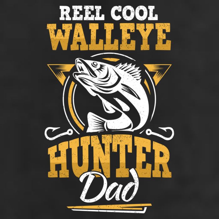 Walleye Angler Fisher And Fishing Dad Gift Adult Drive Performance Visor