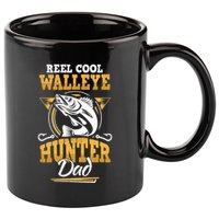 Walleye Angler Fisher And Fishing Dad Gift 11oz C Handle Ceramic Mug
