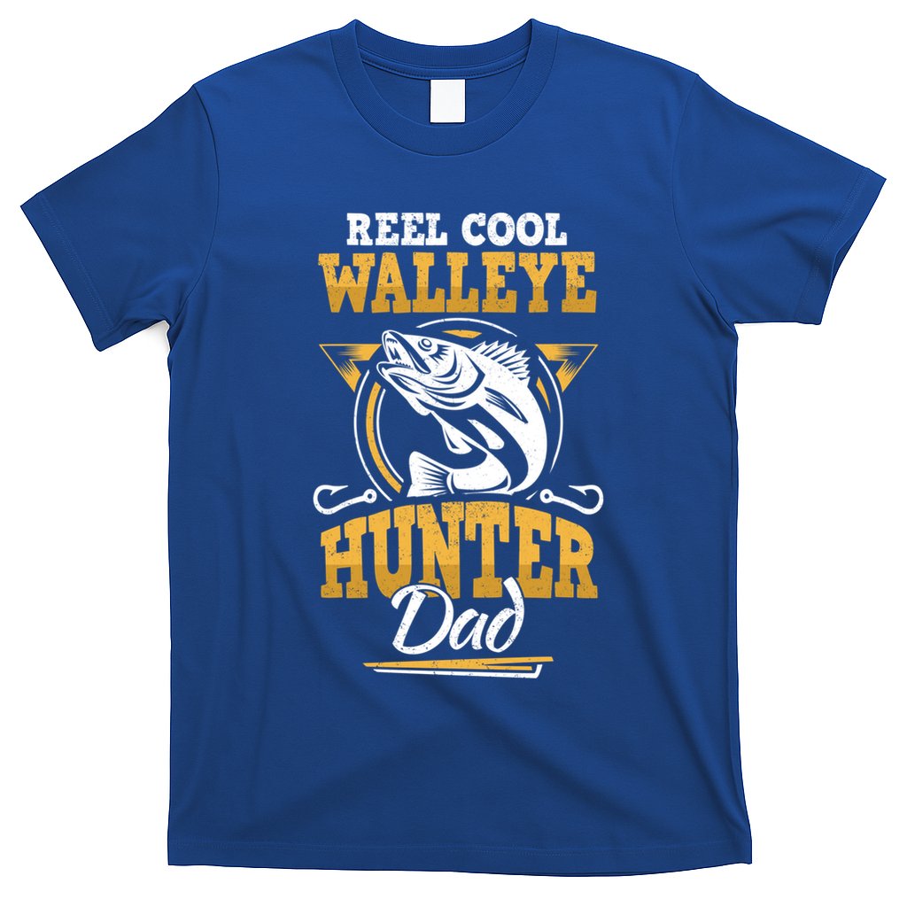 Walleye Angler Fisher And Fishing Dad Gift T-Shirt