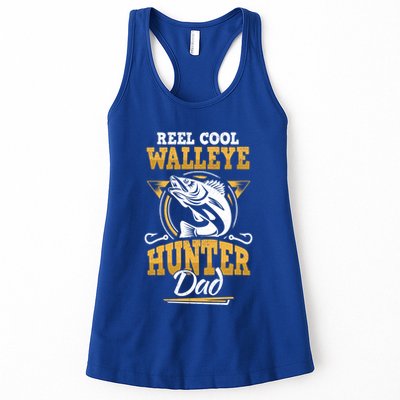 Walleye Angler Fisher And Fishing Dad Gift Womens Tank Top