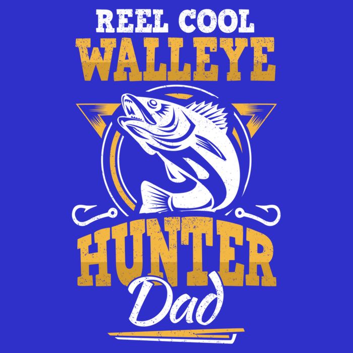 Walleye Angler Fisher And Fishing Dad Gift Visor