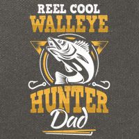 Walleye Angler Fisher And Fishing Dad Gift Cotton Canvas Backpack