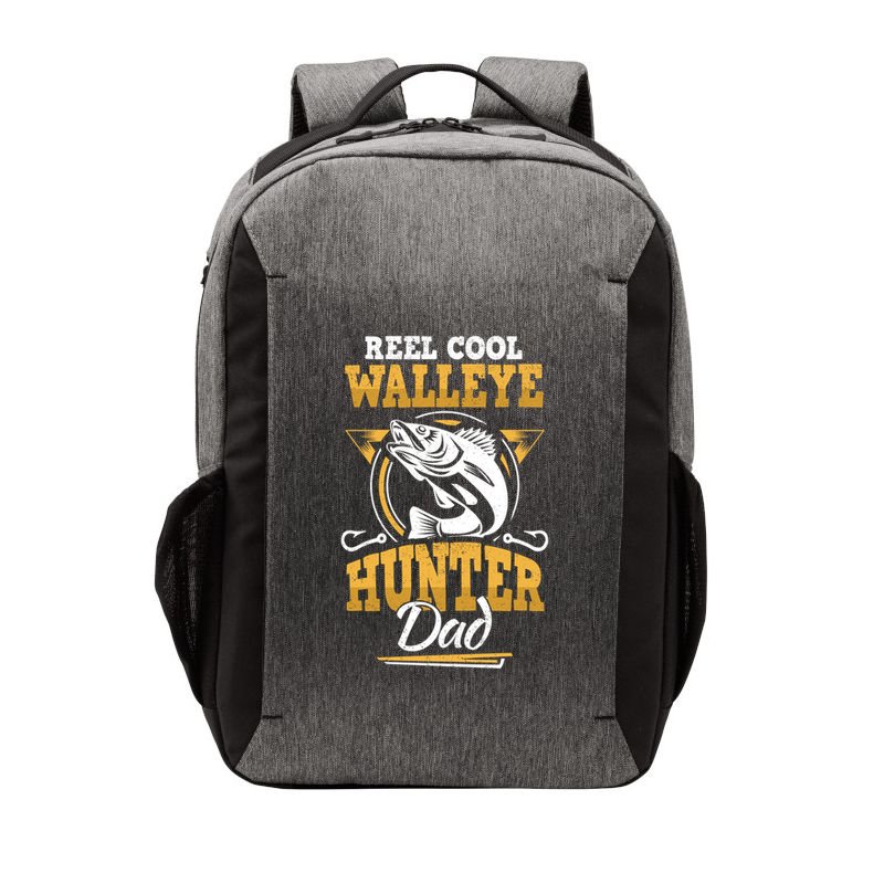 Walleye Angler Fisher And Fishing Dad Gift Vector Backpack