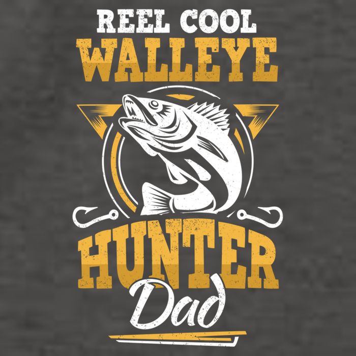 Walleye Angler Fisher And Fishing Dad Gift Vector Backpack