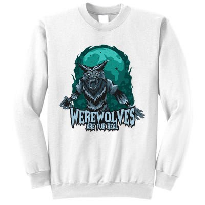 Werewolves Are Fur Real Sweatshirt