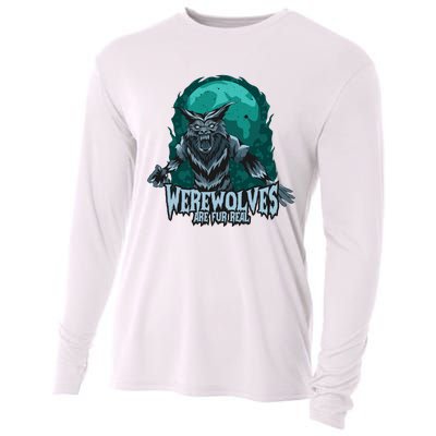 Werewolves Are Fur Real Cooling Performance Long Sleeve Crew